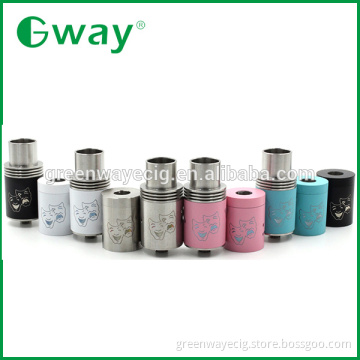 2015 wholesale pure copper connector RDA, two face RDA, turbo rda by Greenway